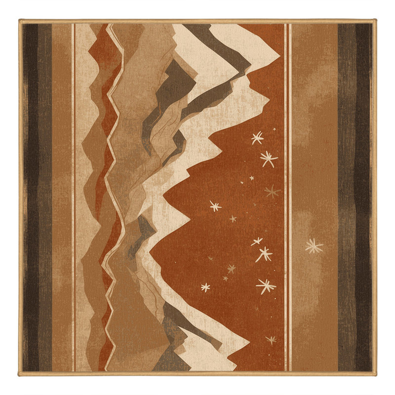 Desert Arcadia Rug, Square 6'