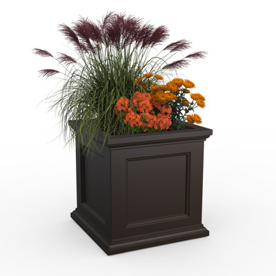 Square Outdoor Resin Planter Box