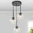 3-light Farmhouse Cluster Pendant-1608340651