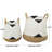 CosmoLiving by Cosmopolitan White Banana Leaf Handmade Triangle Details Decorative and Functional Storage Basket with Handles, Set of 2 21", 18"H-69986376