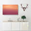 Peach Seascape - Wrapped Canvas-55340882
