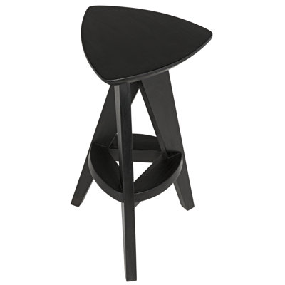 Twist Solid Wood Stool