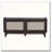 Boho Rattan Entryway Storage Bench with Removable Cushion and Adjustable Shelves