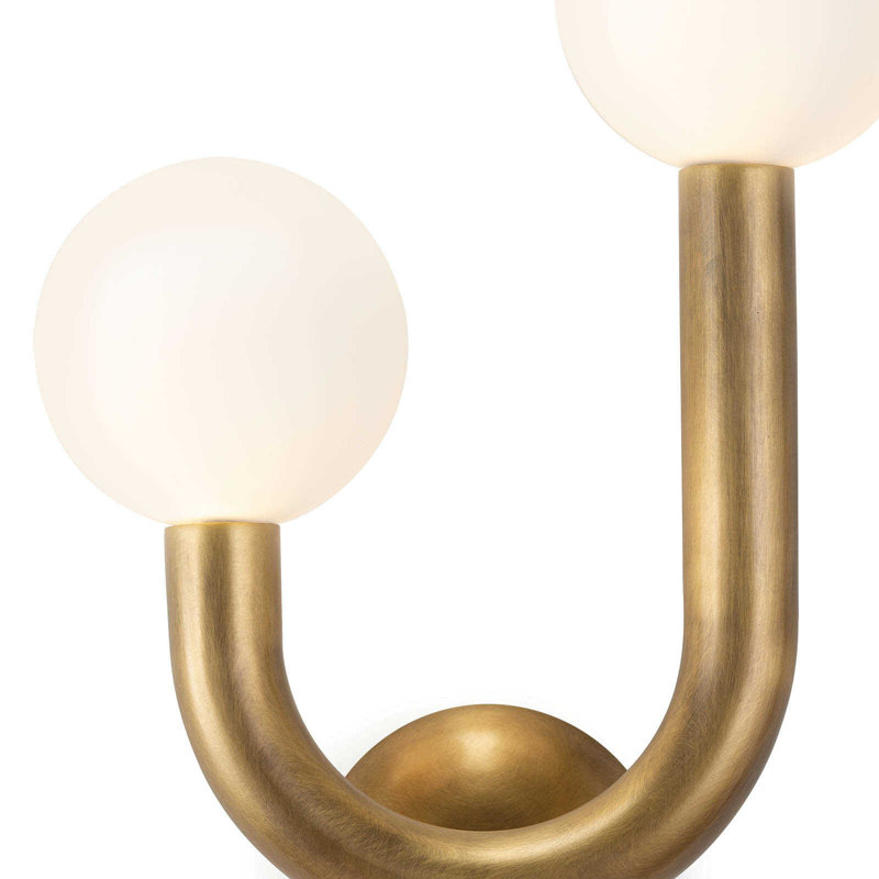 Happy Sconce, Natural Brass