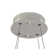 Lunas 1 - Light White LED Geometric Pendant