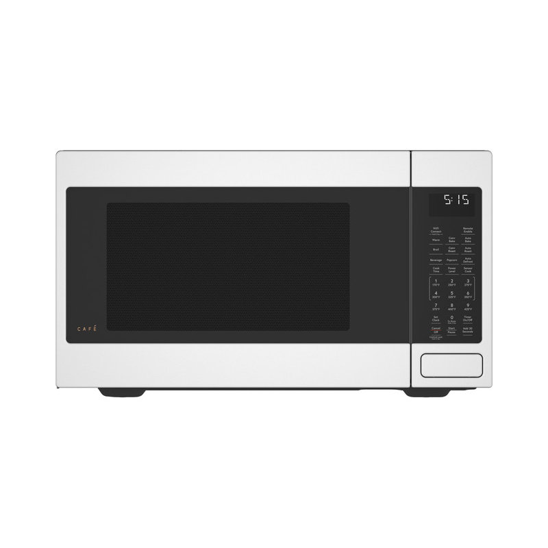 Smart Appliances 21.75'' 1.5 cu ft. 1000 - Watt Smart Convection Countertop Microwave with Sensor Cooking, Matte White