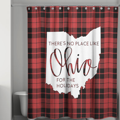 Brianne Plaid Shower Curtain