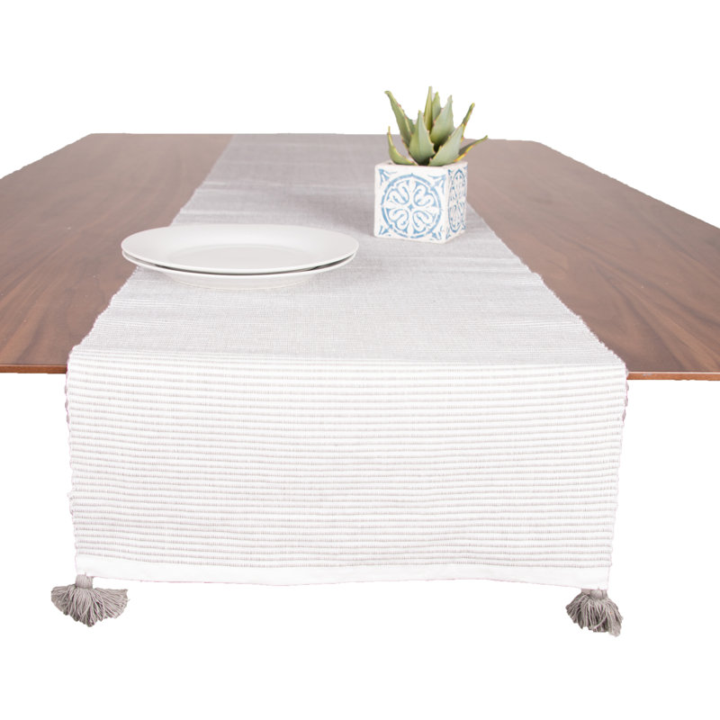 Chemin de table en coton Broder Bree, Dune