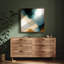 Art mural encadré, rétro, antique et classique pour chambre à coucher - 16 po x 16 po-1669898545-1669898550