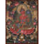 Déesse Tara - divinité bouddhiste tibétaine (Thangka sans brocart)