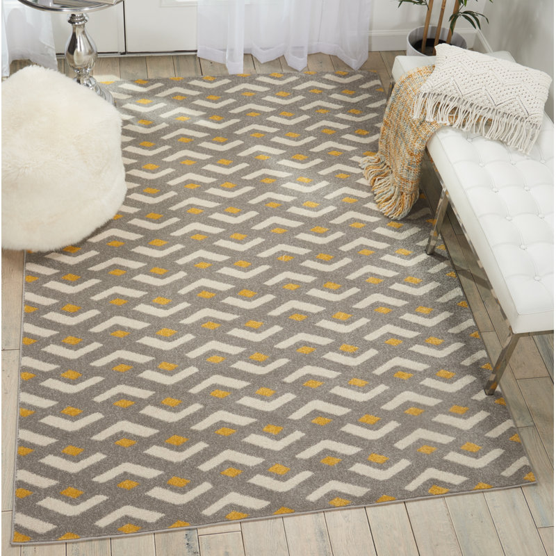 Tapis gris Petrina, Rectangle 8 pi x 10 pi