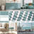 2 Piece  Bathroom Rugs And Mats Sets, Thick Absorbent Chenille-115134187-115134192