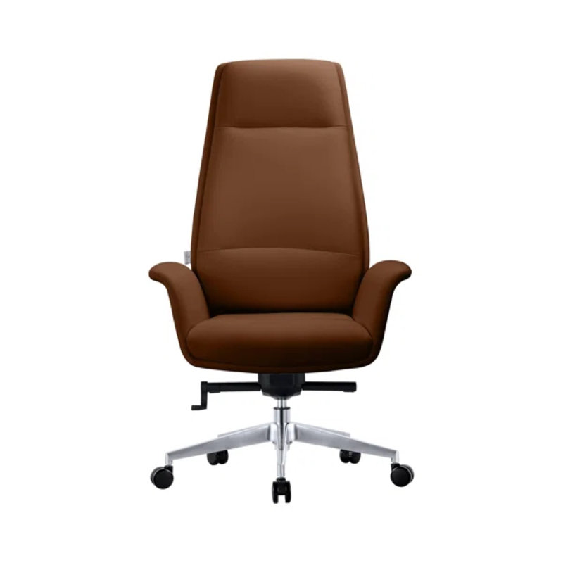 Fauteuil de bureau Adelmar, Marron foncé