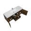 Ensemble de meuble-lavabo simple 59 po