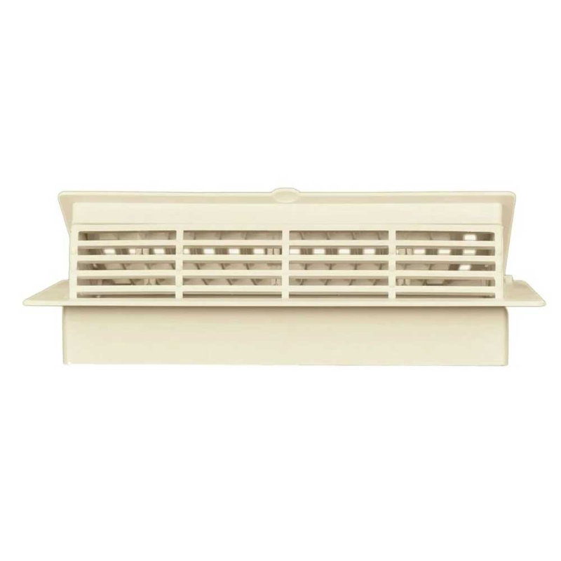 Registre en plastique, H 4,25 po x l 5,25 po x L 13,25 po, Crème