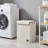 Collapsible Folding Corduroy Low Profile Laundry Hamper Toy Storage-1364900376