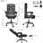 Noshin Ergonomic Faux Leather Massage Executive Chair-278203771