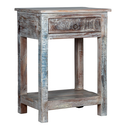 Nigella 24'' W Solid Wood Nightstand