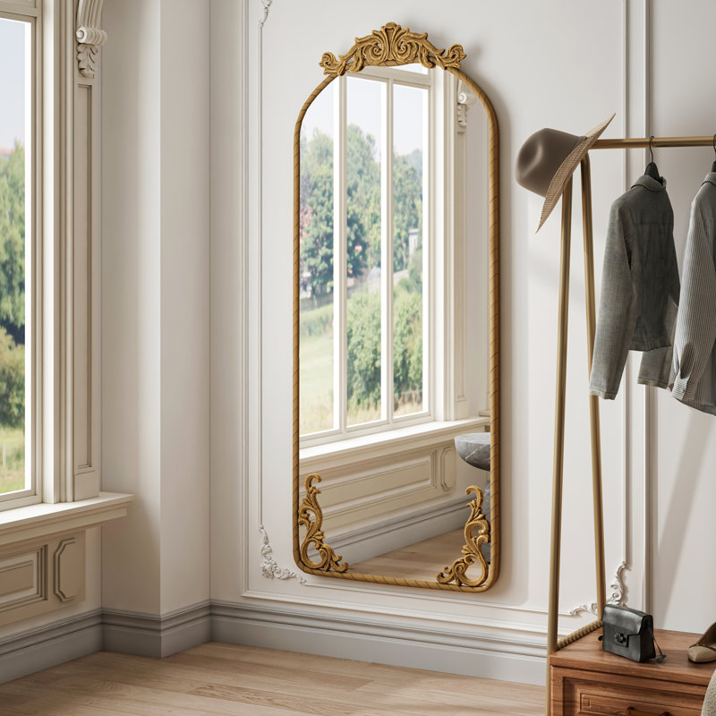Miroir mural 58 po x 24 po, Bronze