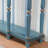 American-style painted drawer console table