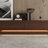 Modern TV Cabinet With Three-Color LED Light Strip, Spacious Storage, And Stylish Design For Living Room Or Media Area Organization-122981006