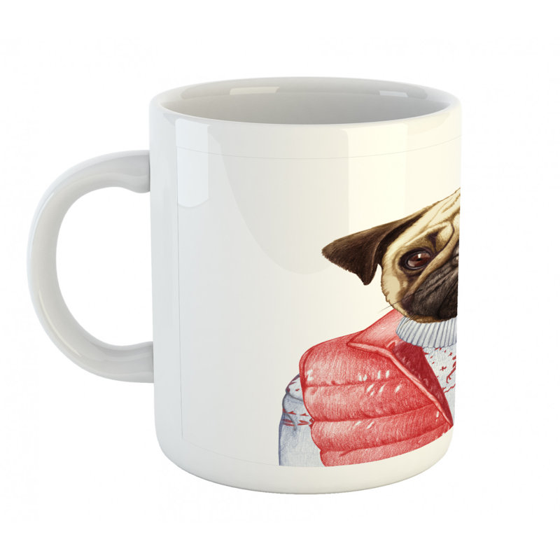 Grande tasse à café carlin