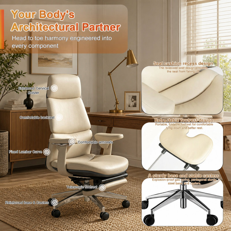 Chaise de bureau FurniBaron
