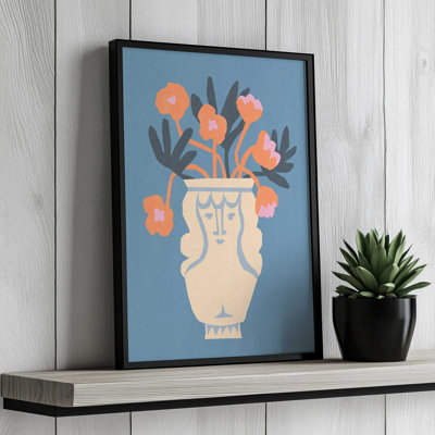 Antique Head Vase By Tasiania Canvas Art Print