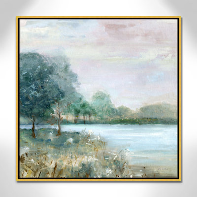 Blue Hour I - Square Version Print by Sally Swatland