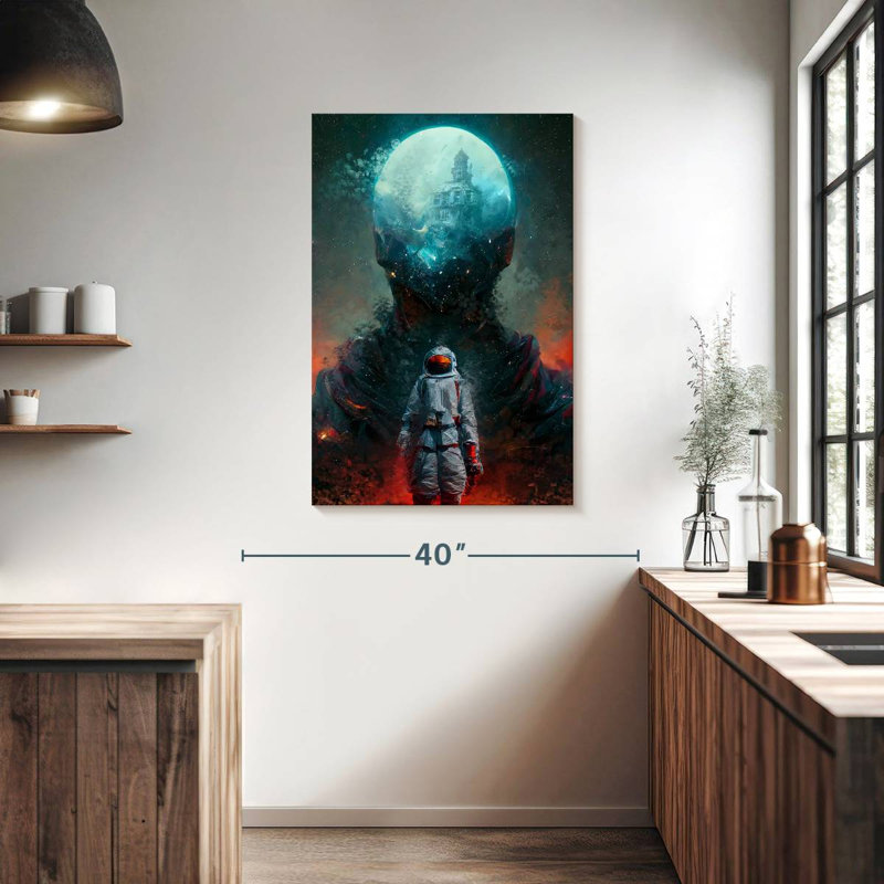 Kelan Escape And Start A New Journey, 39" H x 26" W
