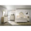 Table de chevet 2 tiroirs beige