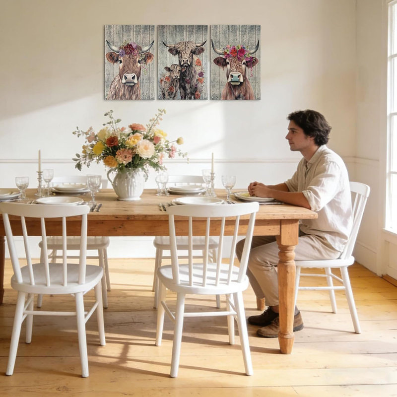 3 Piece Wrapped Canvas Print