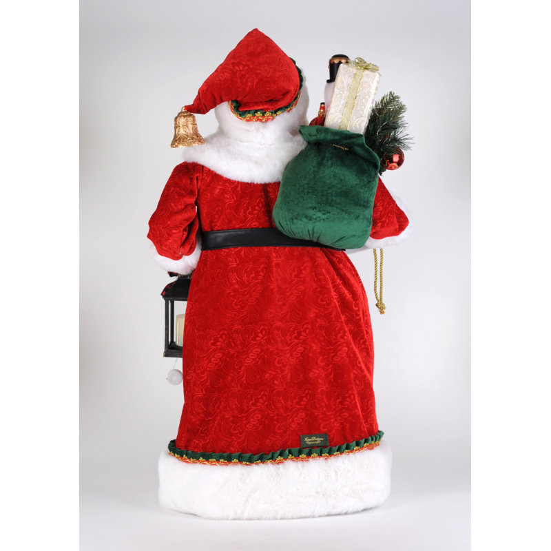 Lighted Christmas Stories Santa Large