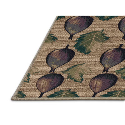  Tapis lavable à la dinde et aux fruits de la Turquie