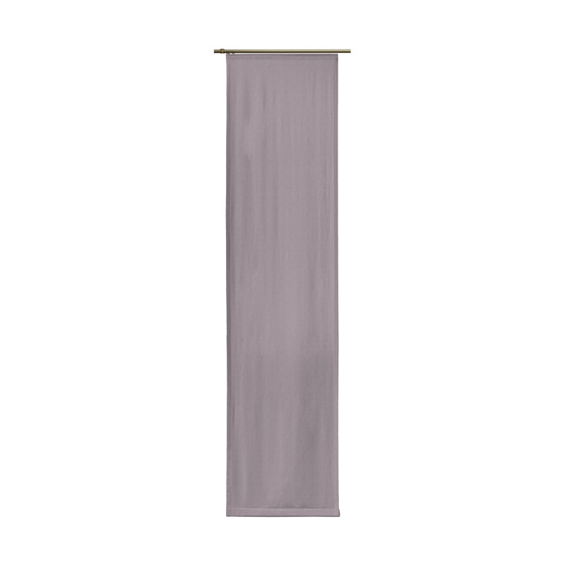 Salley Pinch Pleat semi transparent Single Curtain, 145cm Width x 255cm Drop, Dark pink