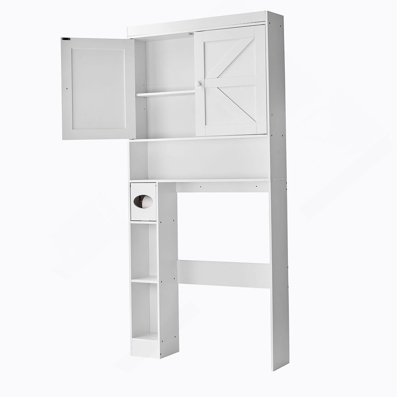 Over The Toilet Storage Cabinet With Adjustable Shelf For Bathroom