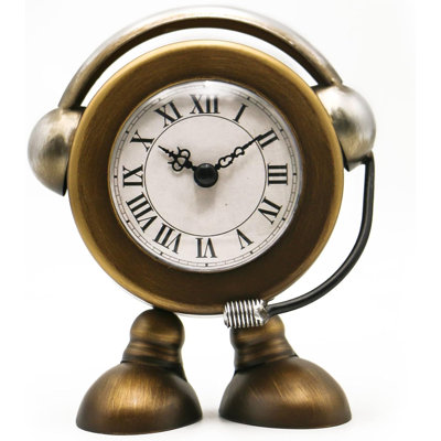 Retro Robot Clock Stand