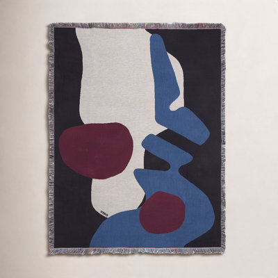 Tapestry Cotton Jacquard Throw Blanket