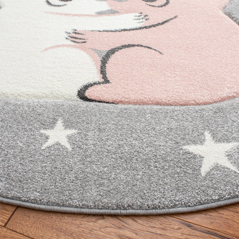 Carousel Kids 100 Performance Rug, Round 5'3"