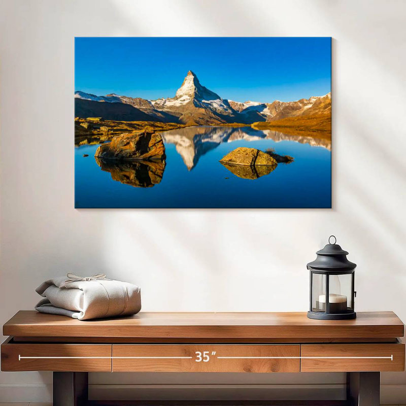 Alvord Matterhorn Reflection, 16" H x 24" W