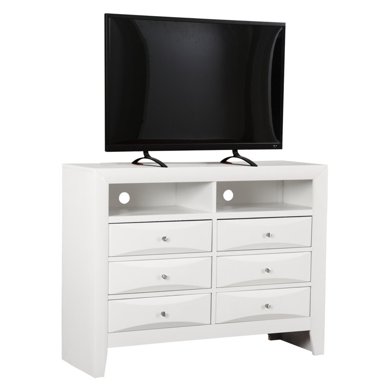 Commode média Marilla, Blanc