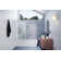 Vela 30.5 in. x 58.25 in. Frameless Single Fixed Bath Panel