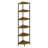Corner Stand Shelf for Storage, Corner Shelf Organizer,Rustic Brown Rack for Small Spaces,Home Office,Kitchen,Bathroom-61771280