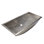 Trough Copper Hand Hammered Rectangular Undermount Bathroom Sink