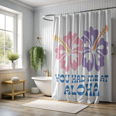Trennan Floral Shower Curtain