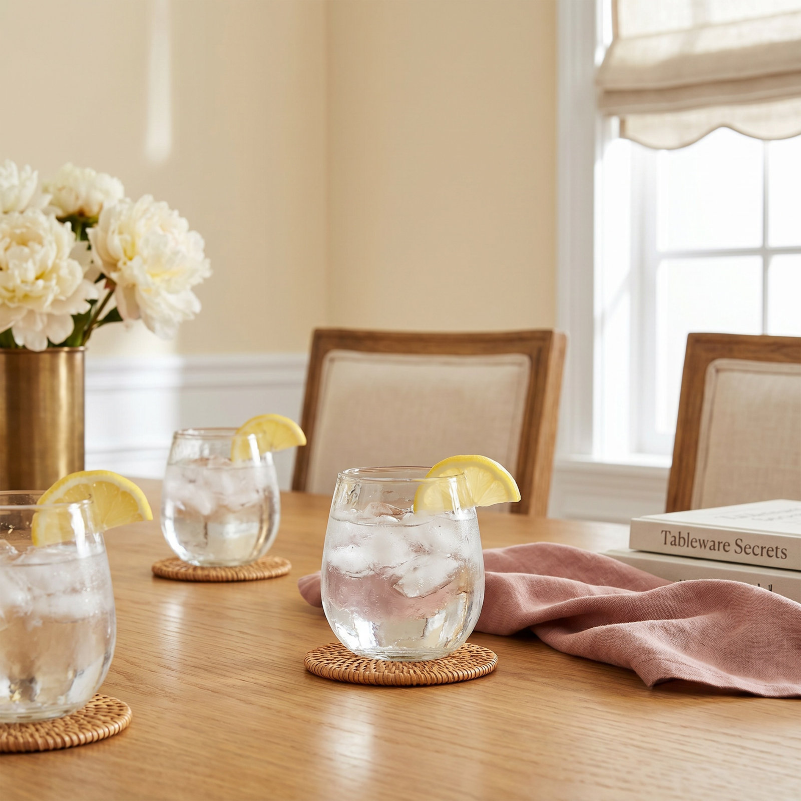 Cloverly Wine Glass, Clear