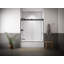 Levitysliding Bath Door, 62-In H X 56-5/8 - 59-5/8-In W, With 5/16-In Thick Crystal Clear Glass-1723744421