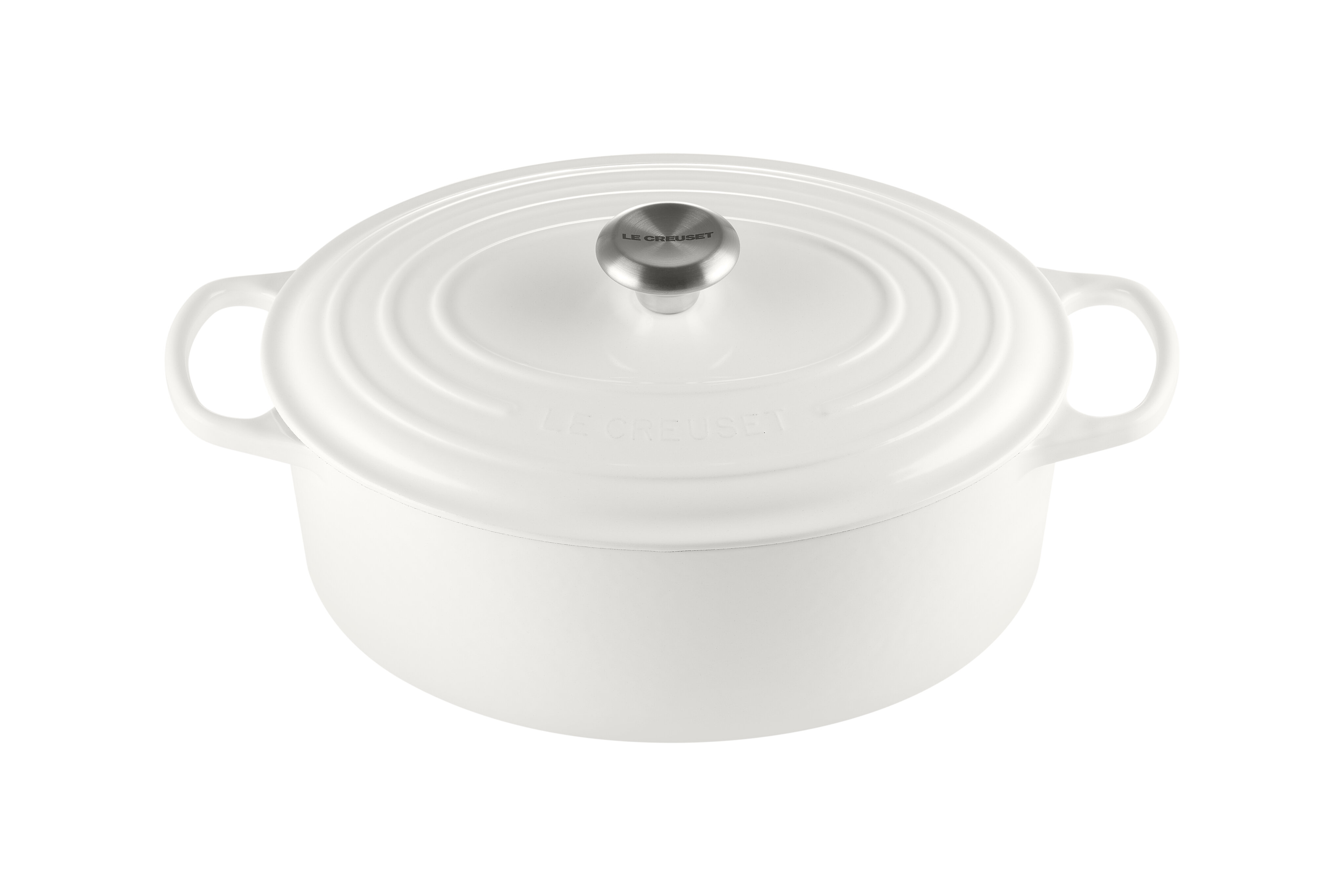 Le Creuset Cast Iron Shallow Round Dutch Oven - 2.75-qt Sea Salt – Cutlery  and More