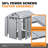 4 ft. W x 6 ft. D Resin Outdoor Storage Shed with Floor and Lockable Door-131267948