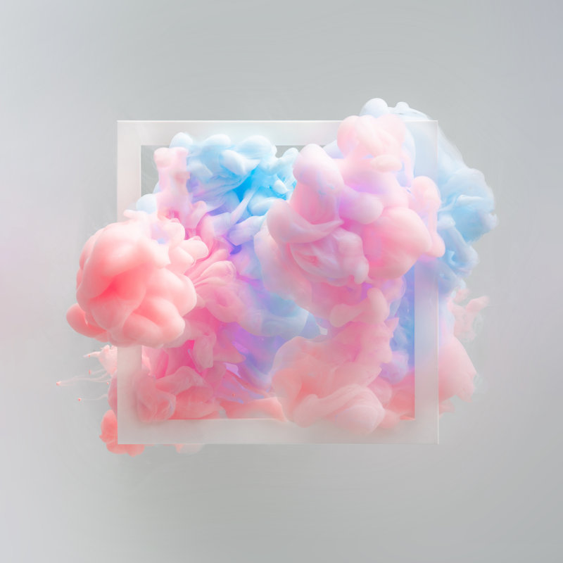 Paint With Pastel Background by Ivan101 - Wrapped Canvas Print, 76cm H x 76cm W x 3.8cm D